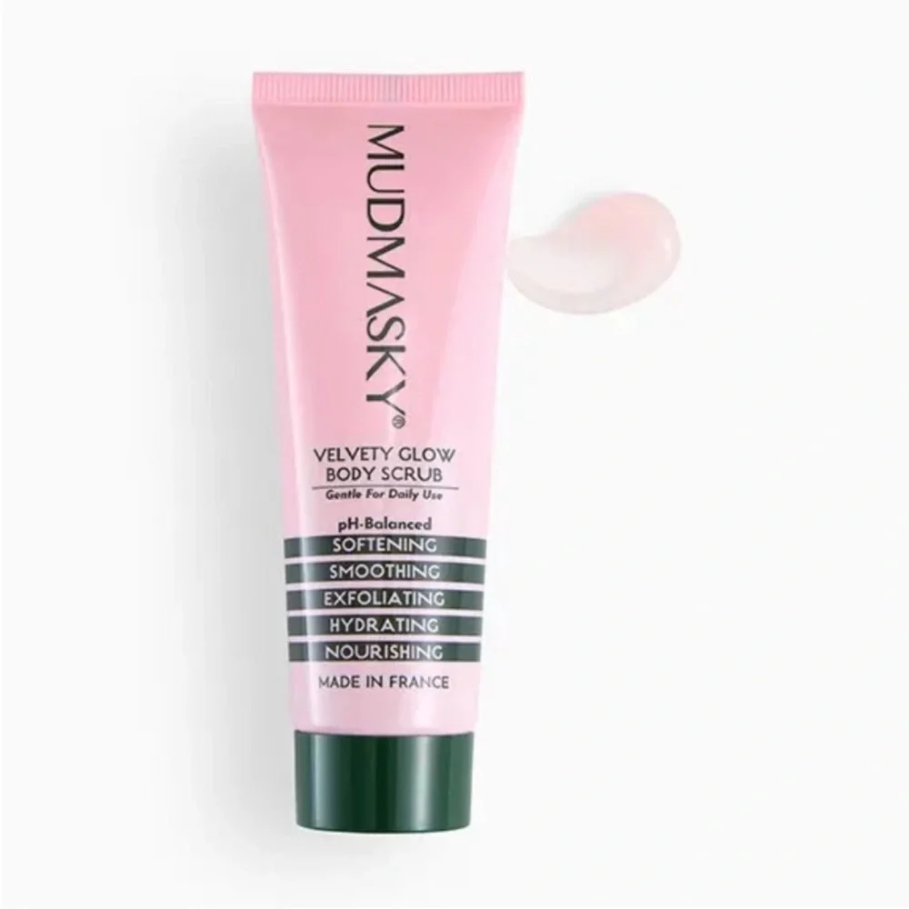 Mudmasky Velvety Glow Body Scrub - new and sealed 6.0 Fl oz